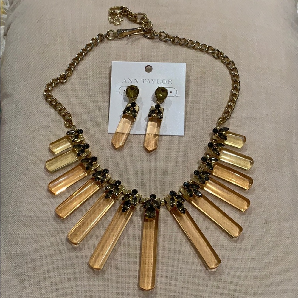 Necklace and Earrings